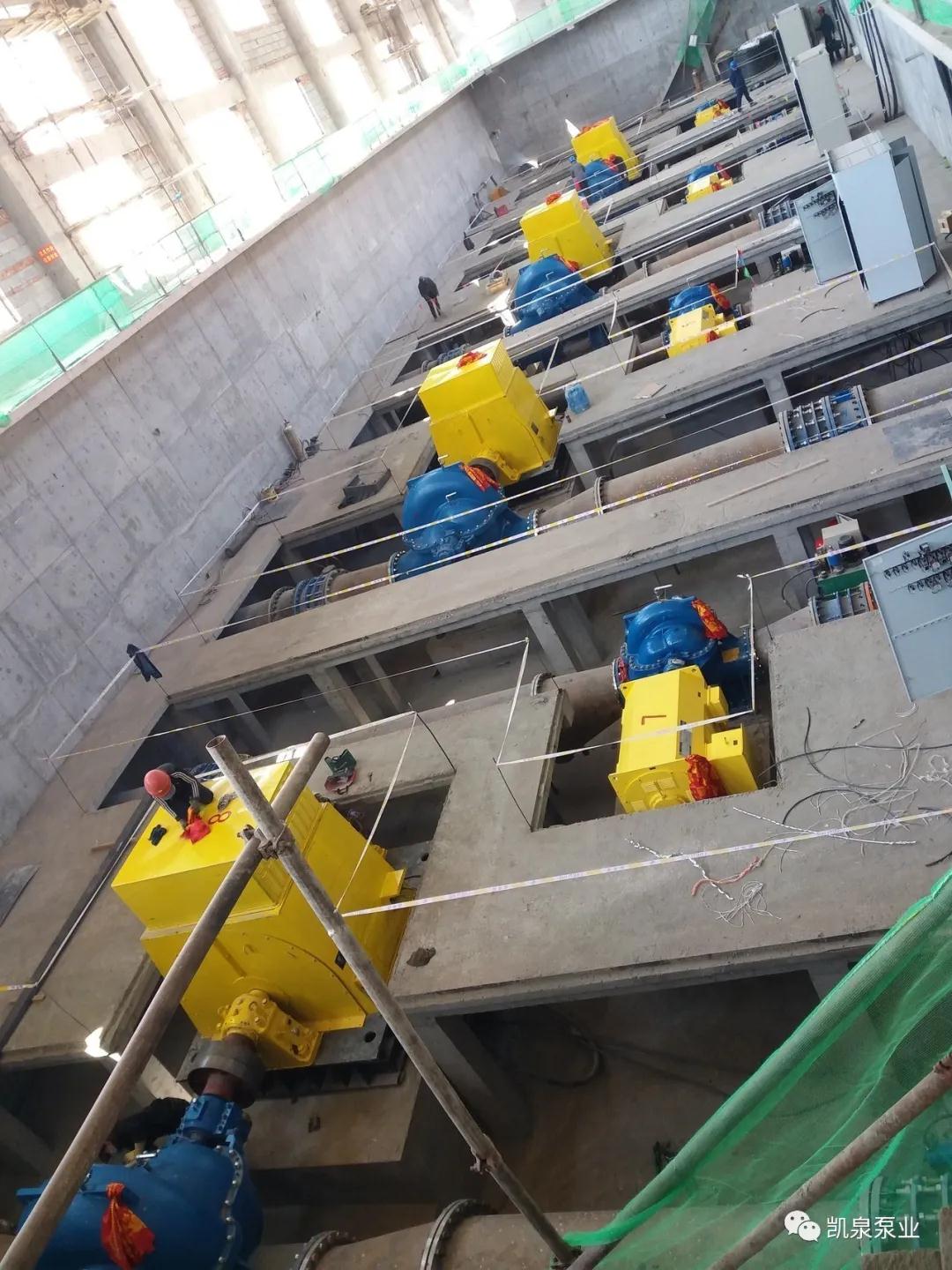 上海凱泉助力景泰川電灌工程大型泵站更新改造項目 上海凱泉助力景泰川電灌工程大型泵站更新改造項目